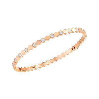 [Solara Jewelry ]BEE LOVE PINK GOLD DIAMOND BRACELET