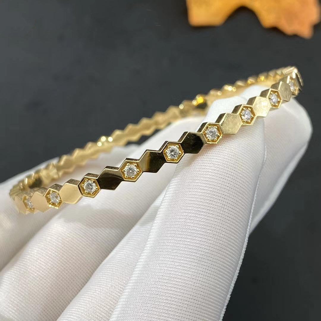[Solara Jewelry ]BEE LOVE GOLD DIAMOND BRACELET