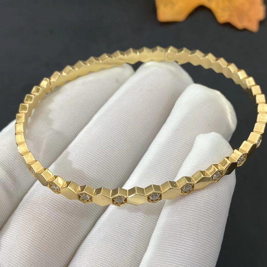 [Solara Jewelry ]BEE LOVE GOLD DIAMOND BRACELET