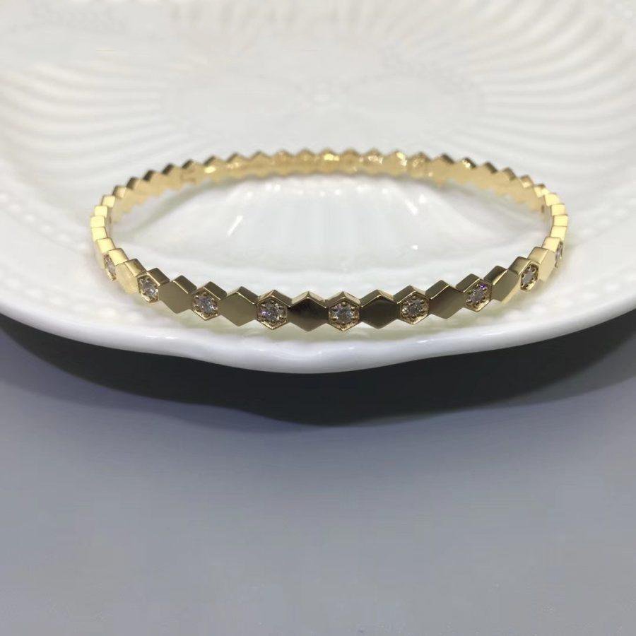 [Solara Jewelry ]BEE LOVE GOLD DIAMOND BRACELET