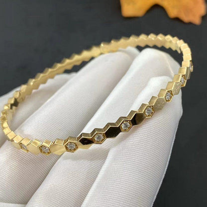 [Solara Jewelry ]BEE LOVE GOLD DIAMOND BRACELET