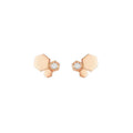 [Solara Jewelry ]BEE LOVE ピンクゴールド ダイヤモンド イヤリング