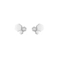 [Solara Jewelry ]BEE LOVE SILVER DIAMOND EARRINGS