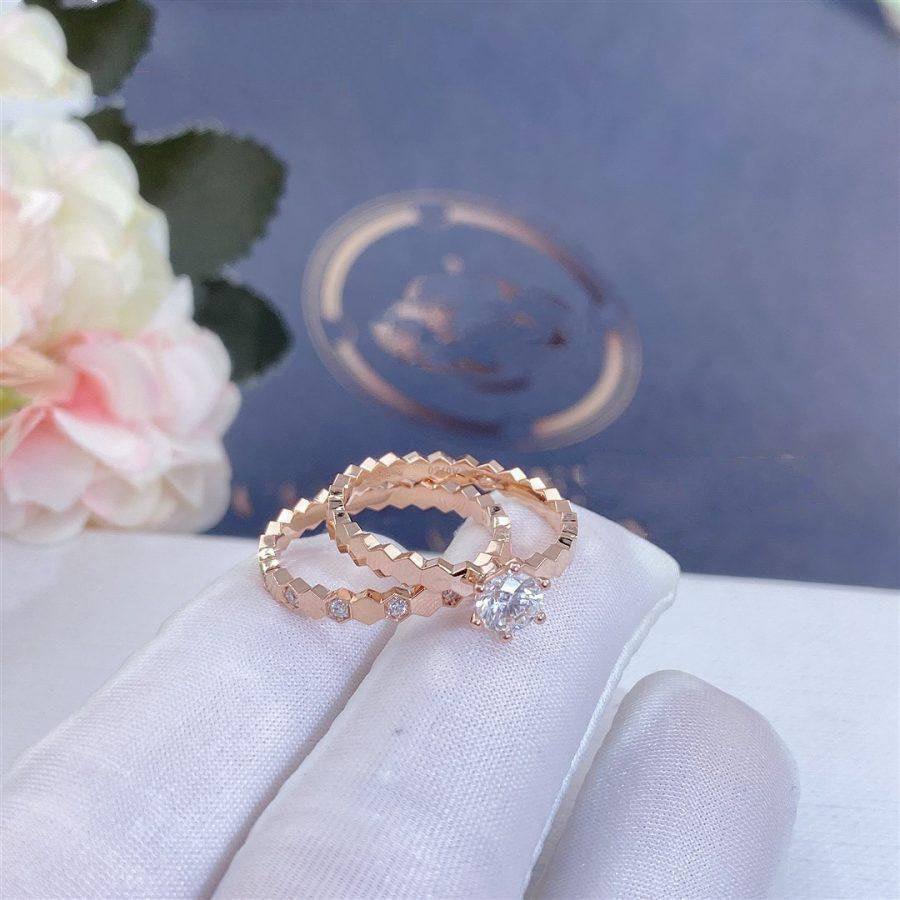 [Solara Jewelry ]BEE LOVE RING ピンクゴールドダイヤモンド