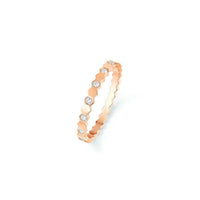 [Solara Jewelry ]BEE LOVE RING PINK GOLD DIAMOND
