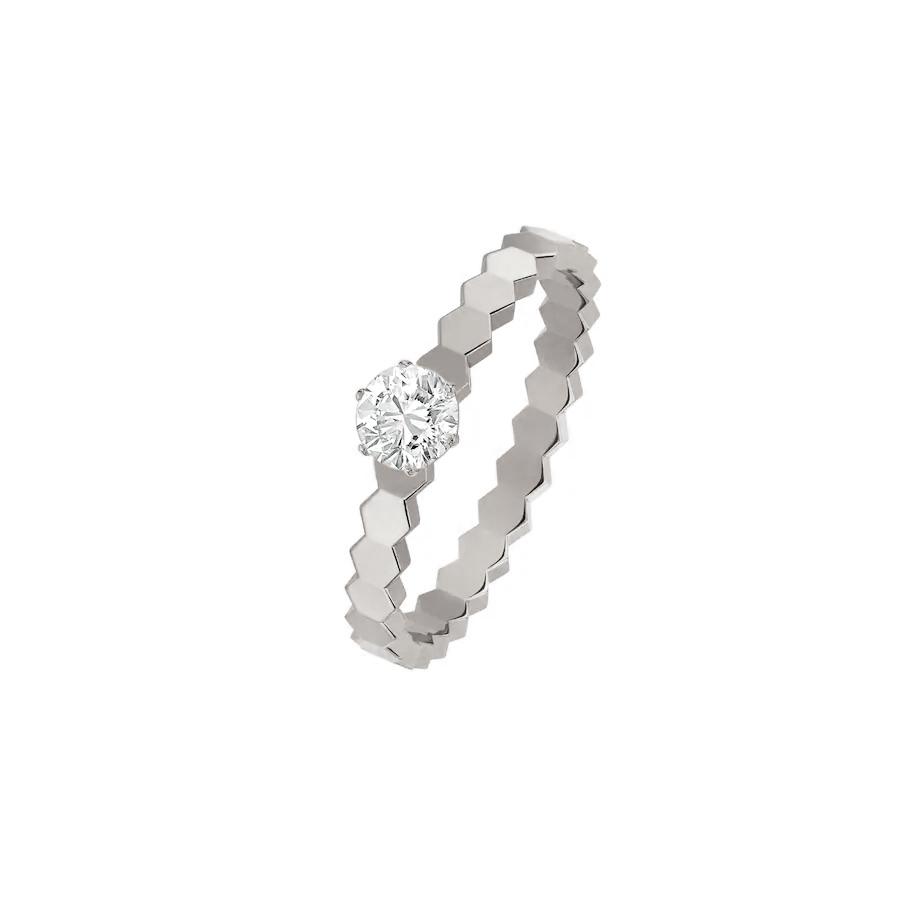 [Solara Jewelry ]BEE LOVE RING SILVER 1 DIAMOND