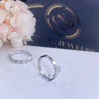 [Solara Jewelry ]BEE LOVE RING SILVER 1 DIAMOND