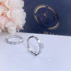[Solara Jewelry ]BEE LOVE RING SILVER 1 DIAMOND