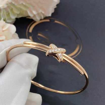 [Solara Jewelry ]ピンクゴールドダイヤモンド ブレスレットセット