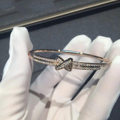 [Solara Jewelry ] ダイヤモンドブレスレットセット ピンクゴールド