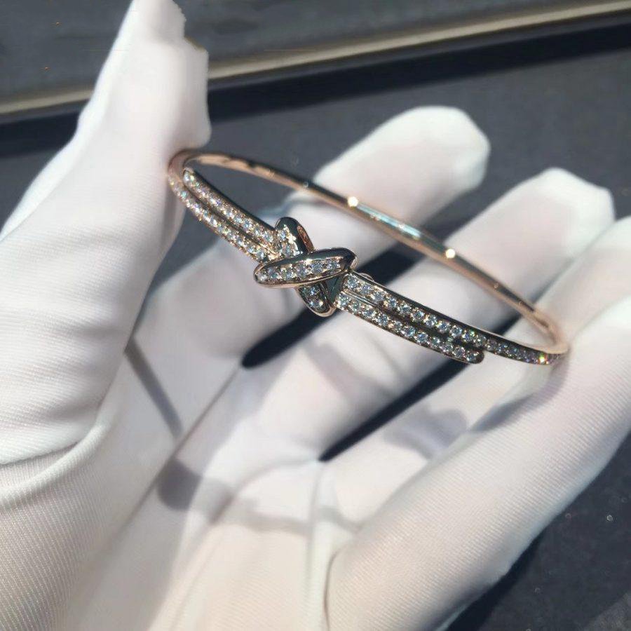 [Solara Jewelry ] ダイヤモンドブレスレットセット ピンクゴールド