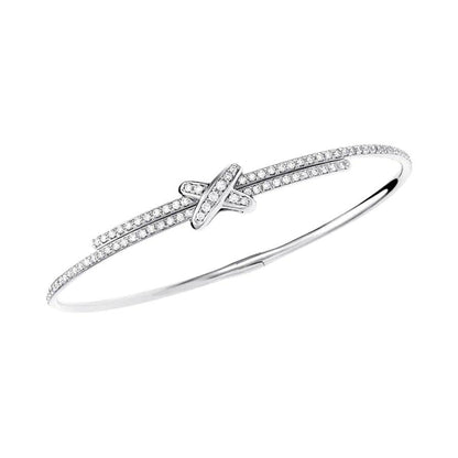 [Solara Jewelry ]ダイヤモンドブレスレットセット　シルバー