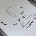 [Solara Jewelry ]JEUX ブレスレット ホワイトMOP シルバー 1ダイヤモンド