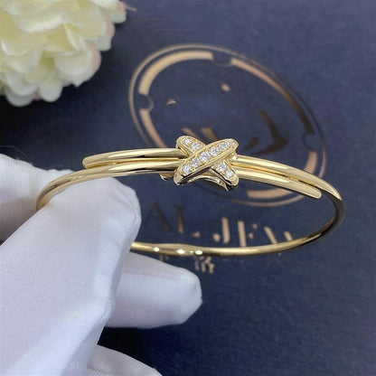 [Solara Jewelry ]ゴールドダイヤモンドブレスレットセット