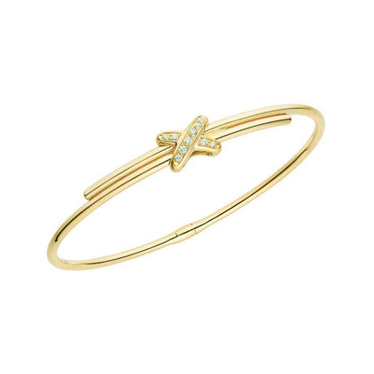 [Solara Jewelry ]ゴールドダイヤモンドブレスレットセット