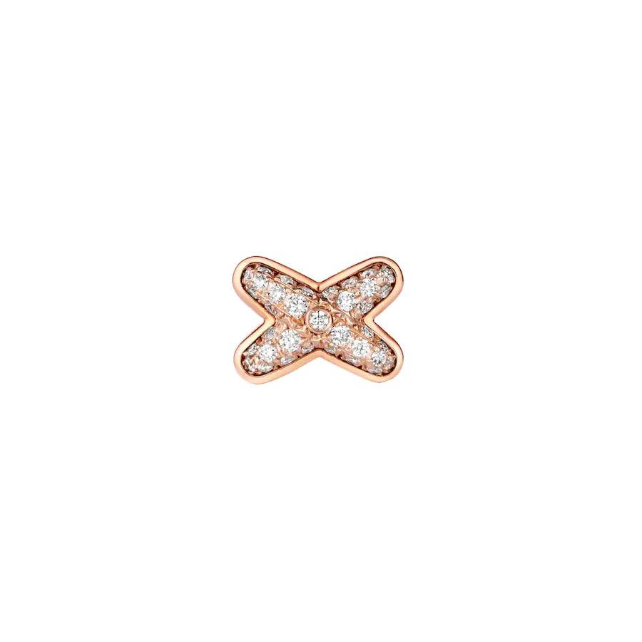 [Solara Jewelry ]ピンクゴールドダイヤモンドイヤリング