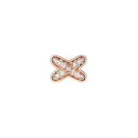 [Solara Jewelry ]JEUX DE PINK GOLD DIAMOND EARRINGS