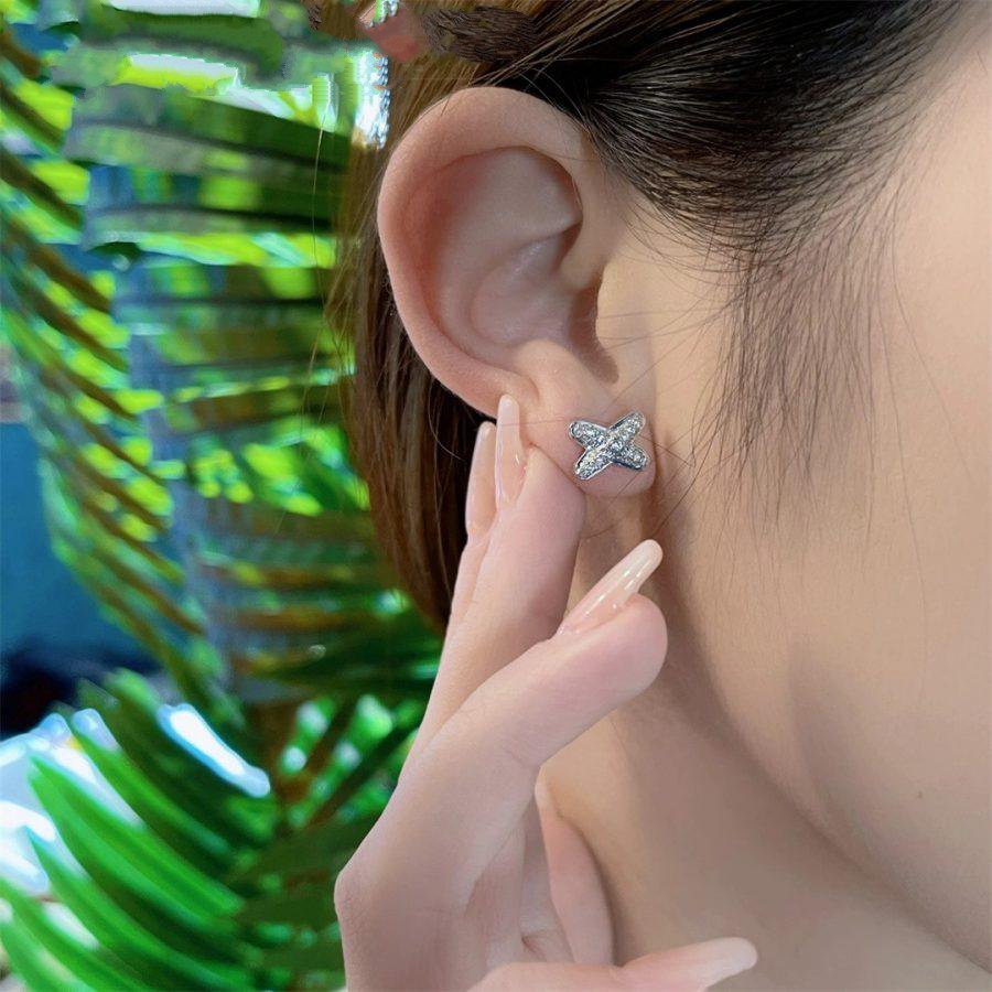 [ソララジュエリー] JEUX DE シルバーダイヤモンドピアス
