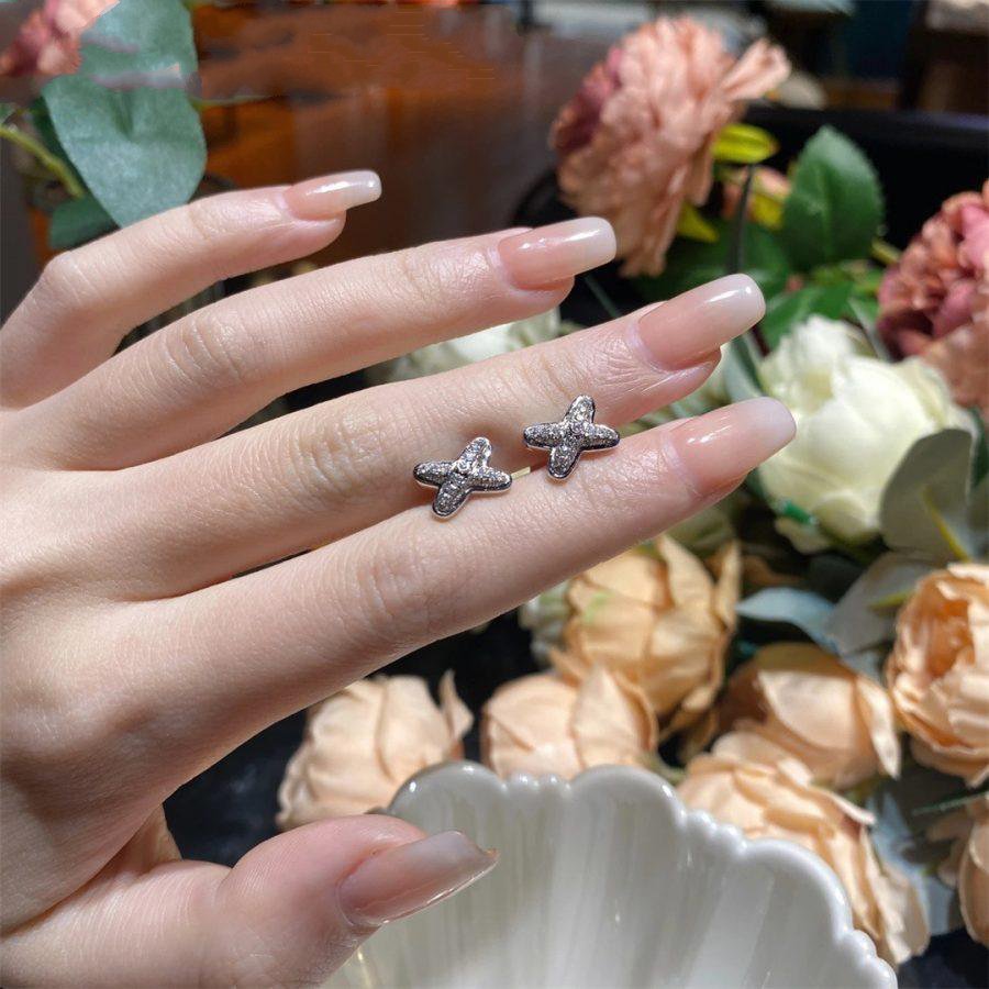 [ソララジュエリー] JEUX DE シルバーダイヤモンドピアス