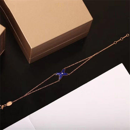 [Solara Jewelry ]中空デザイン 四つ葉のクローバー花形リング