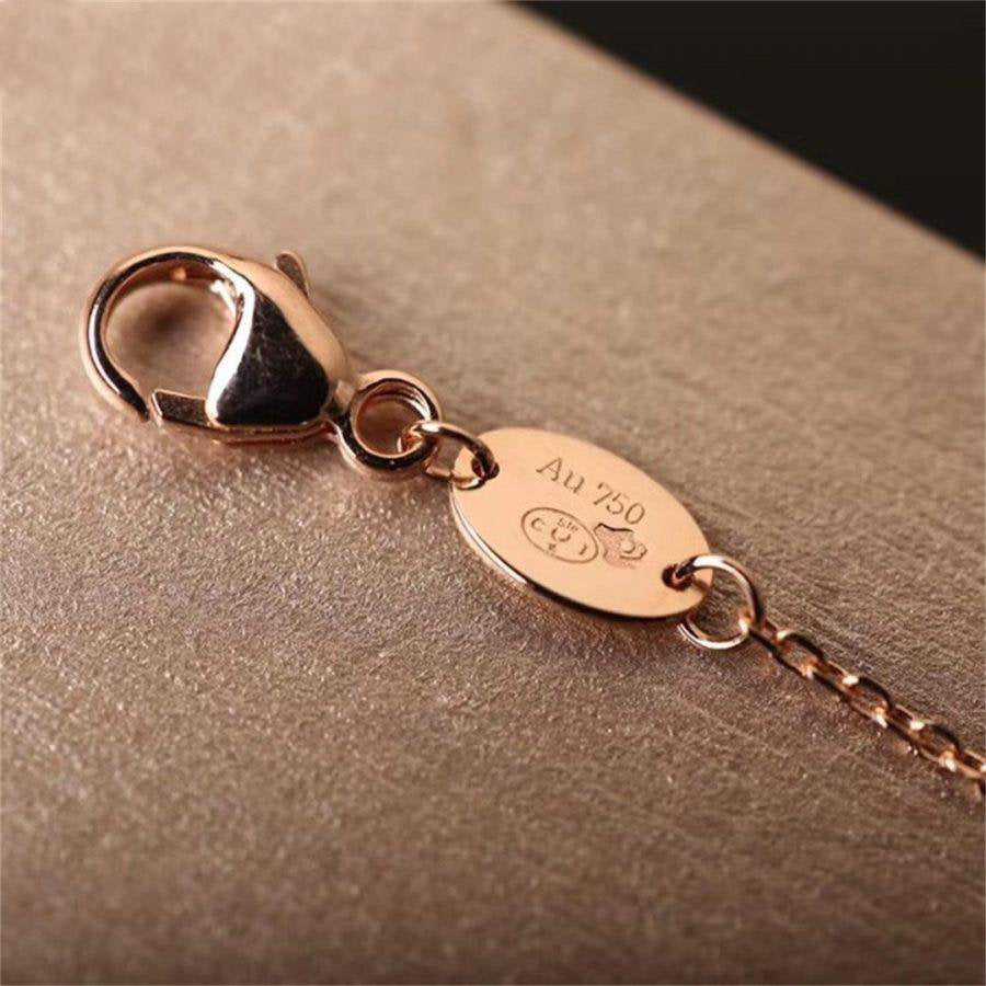 [Solara Jewelry ]中空デザイン 四つ葉のクローバー花形リング