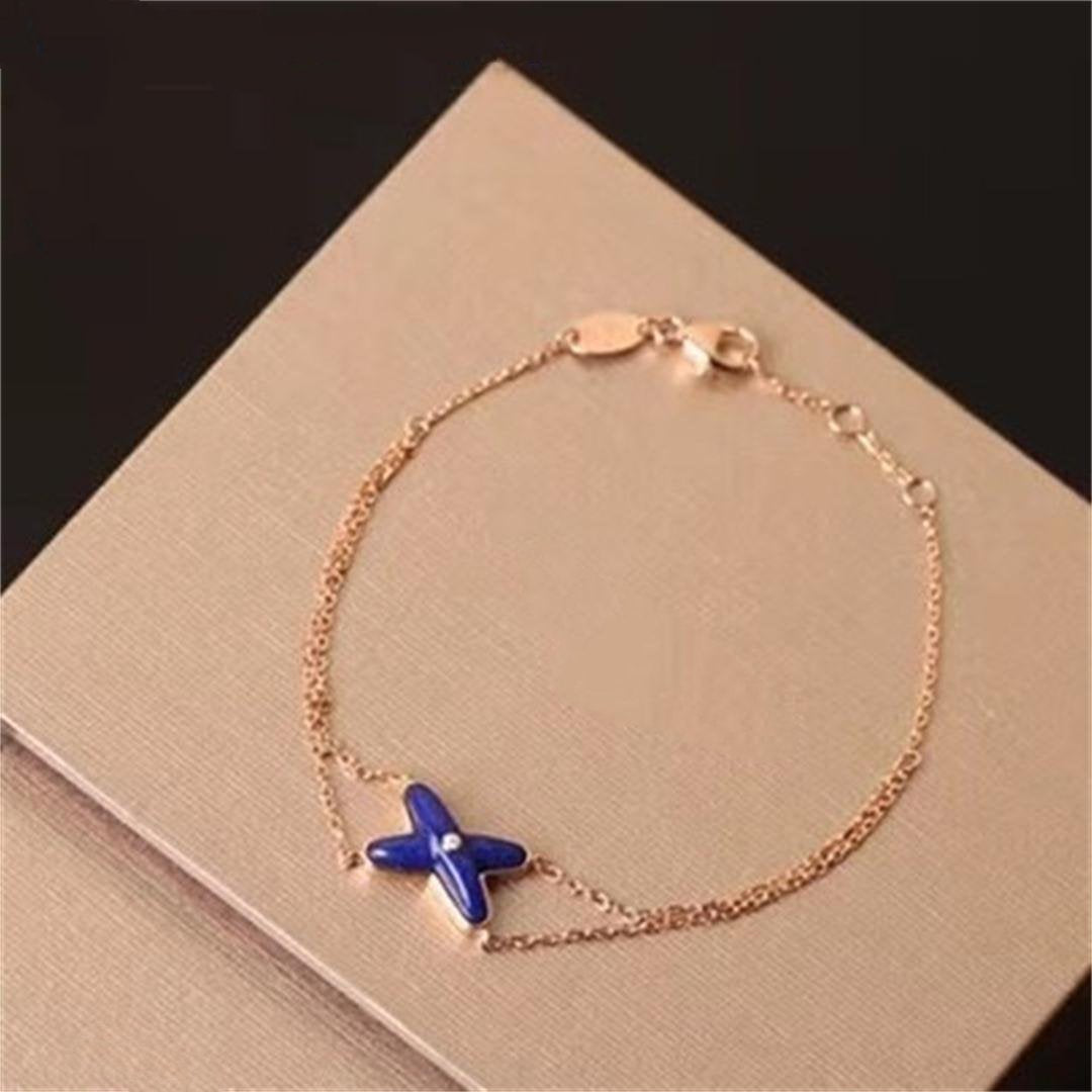 [Solara Jewelry ]中空デザイン 四つ葉のクローバー花形リング