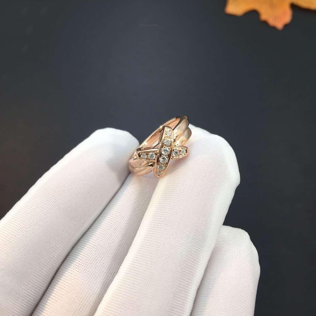 [Solara Jewelry ] ピンクゴールドダイヤモンドリング