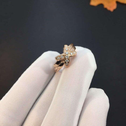 [Solara Jewelry ] ピンクゴールドダイヤモンドリング