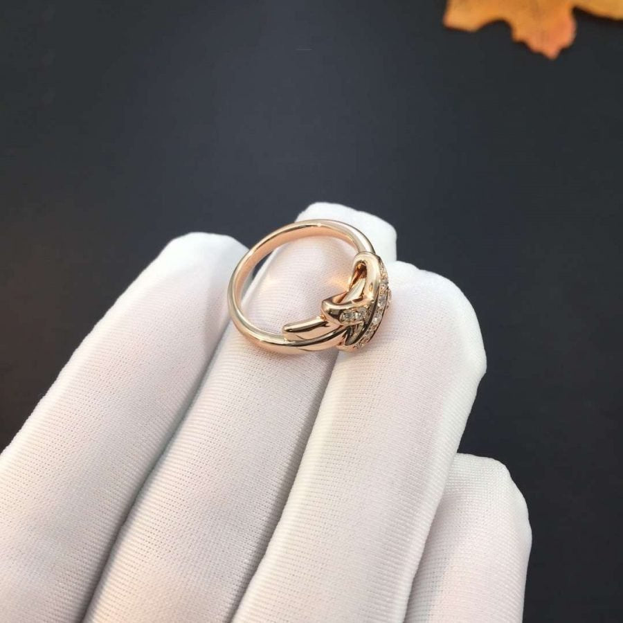 [Solara Jewelry ] ピンクゴールドダイヤモンドリング