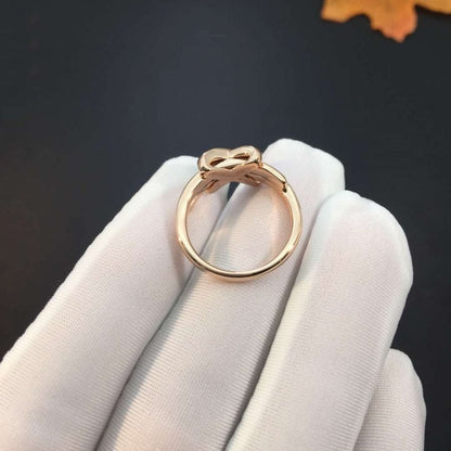 [Solara Jewelry ] ピンクゴールドダイヤモンドリング