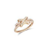 [Solara Jewelry ]JEUX DE RING PINK GOLD DIAMOND