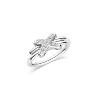 [Solara Jewelry ]JEUX DE SILVER DIAMOND RING