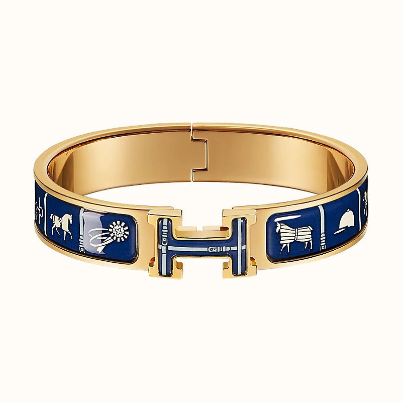 [Solara Jewelry ]H COUVERTURES DUNKELBLAUES ARMBAND