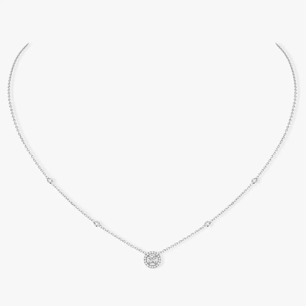 [ソララジュエリー]ダイヤモンドネックレス 0.20ct ブリリアントシェイプ ジョイ