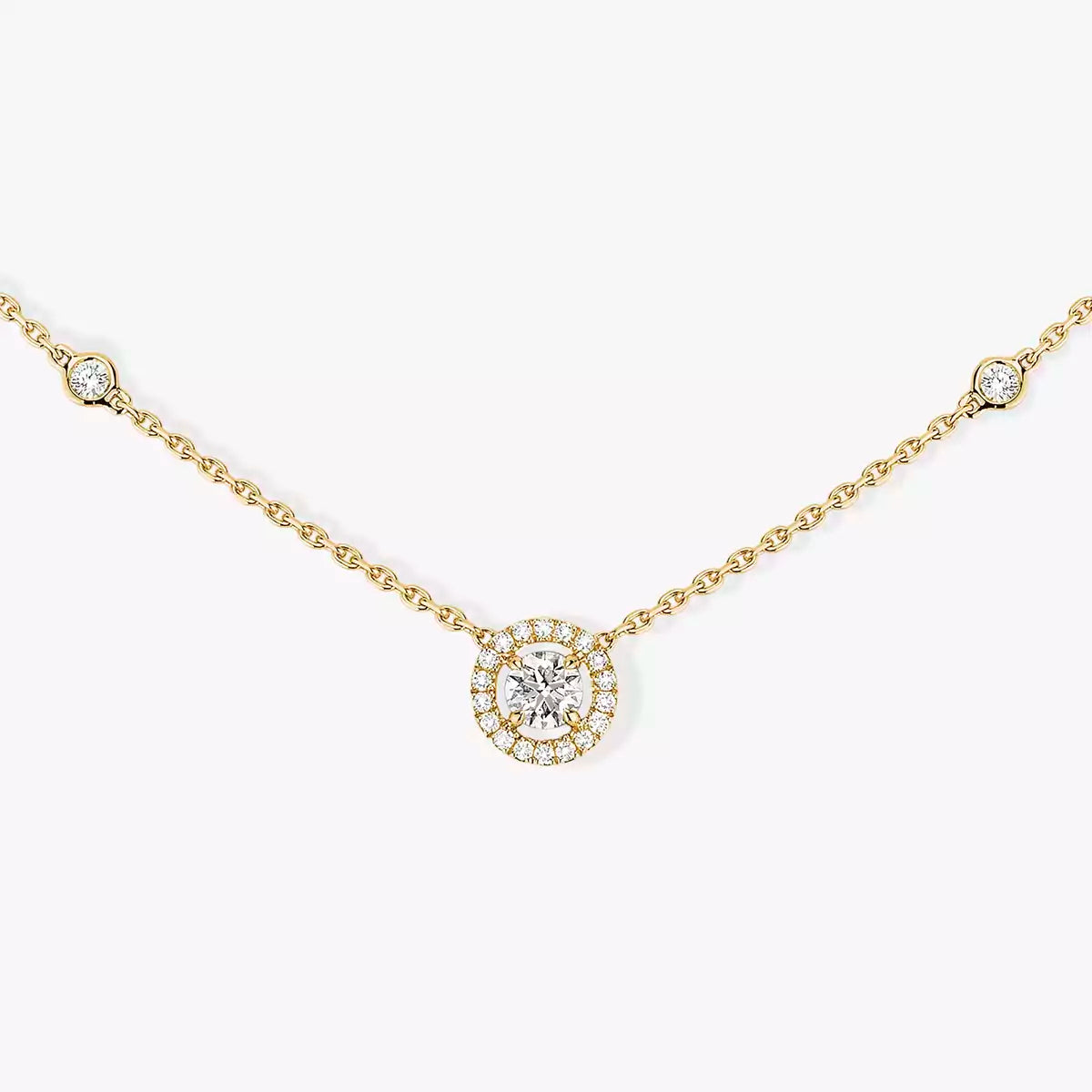 [ソララジュエリー]ダイヤモンドネックレス 0.20ct ブリリアントシェイプ ジョイ