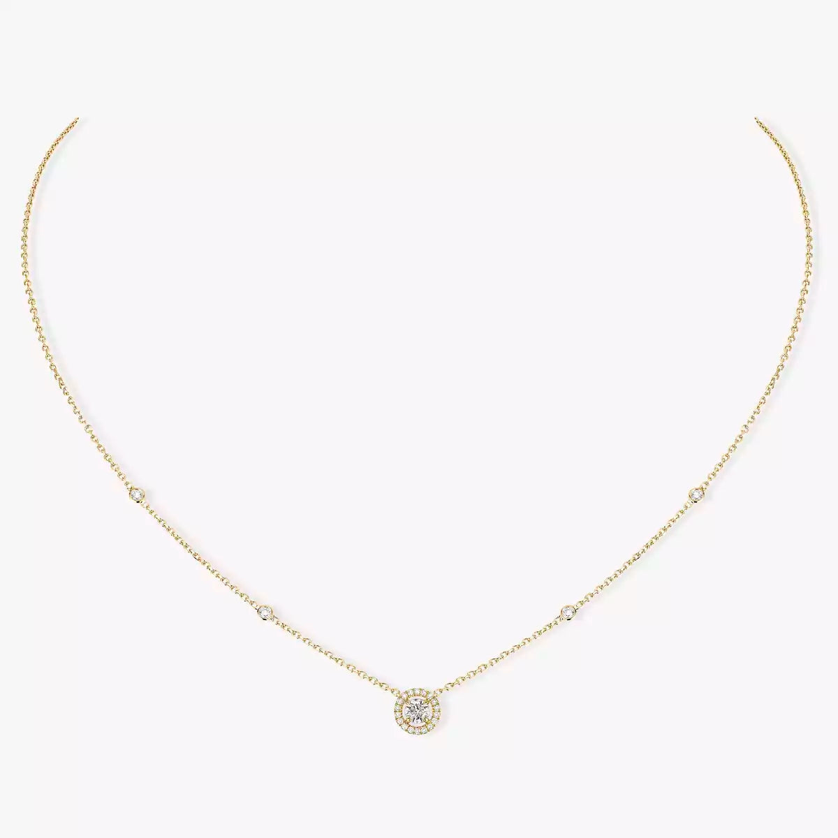 [ソララジュエリー]ダイヤモンドネックレス 0.20ct ブリリアントシェイプ ジョイ