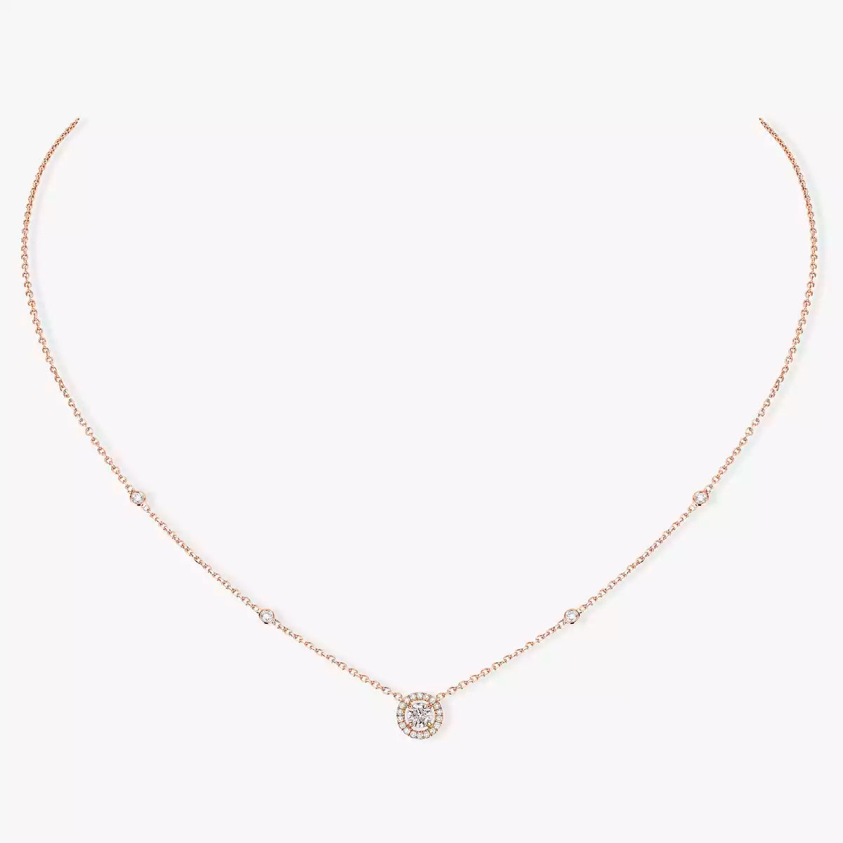 [ソララジュエリー]ダイヤモンドネックレス 0.20ct ブリリアントシェイプ ジョイ