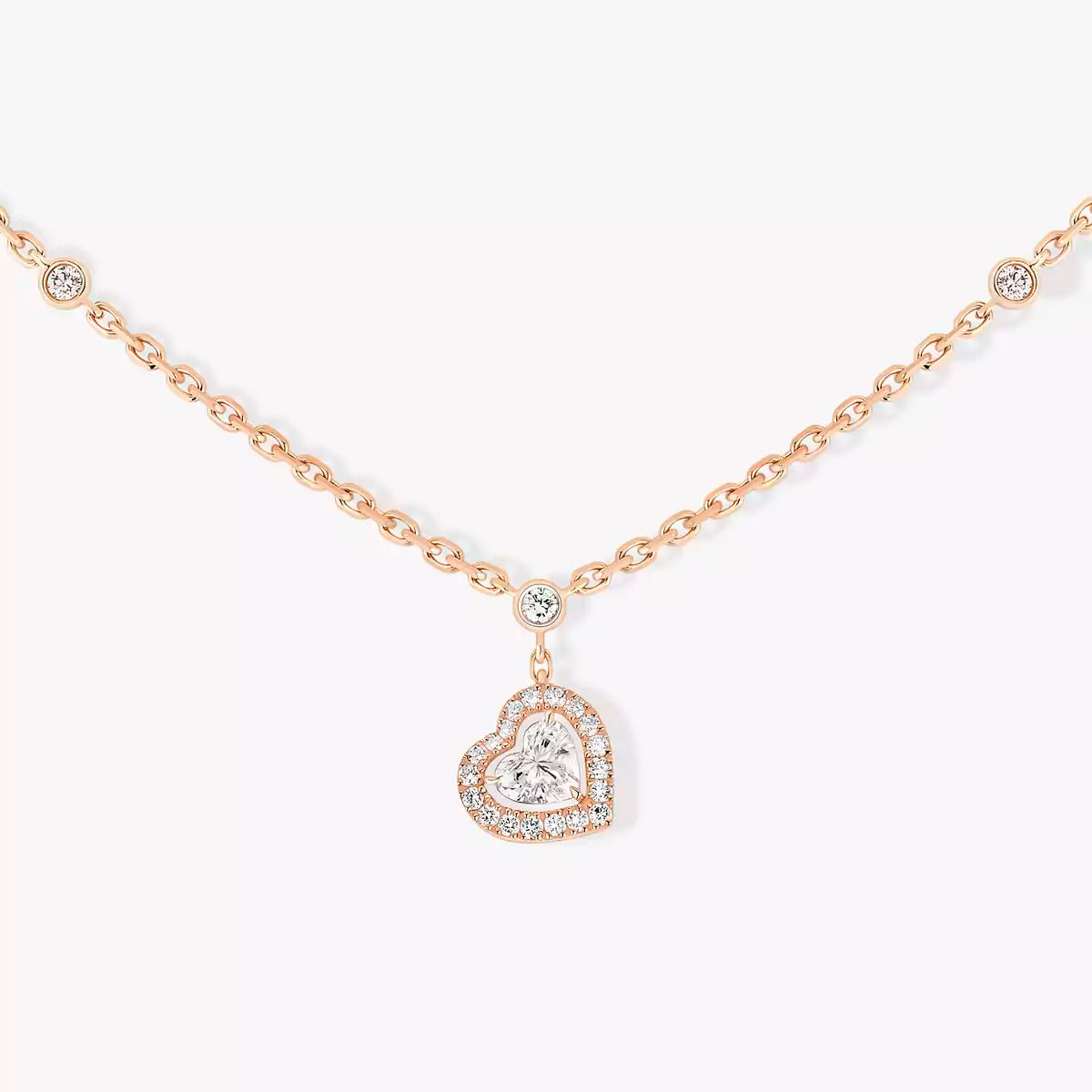 [ソララジュエリー]ダイヤモンドネックレス ジョワ クール