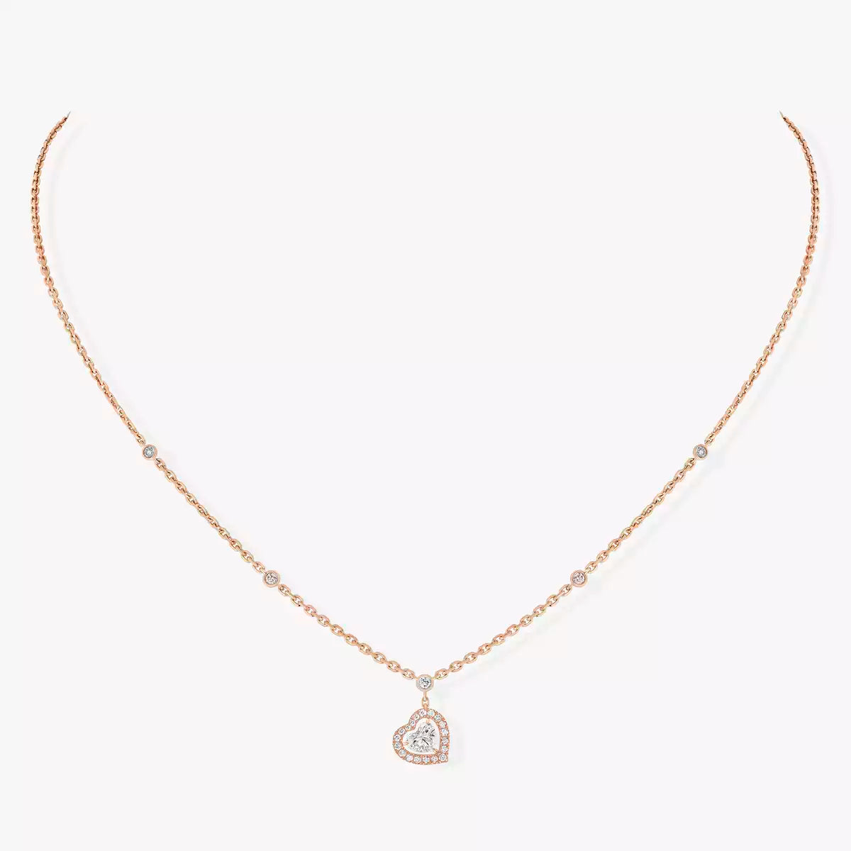 [ソララジュエリー]ダイヤモンドネックレス ジョワ クール