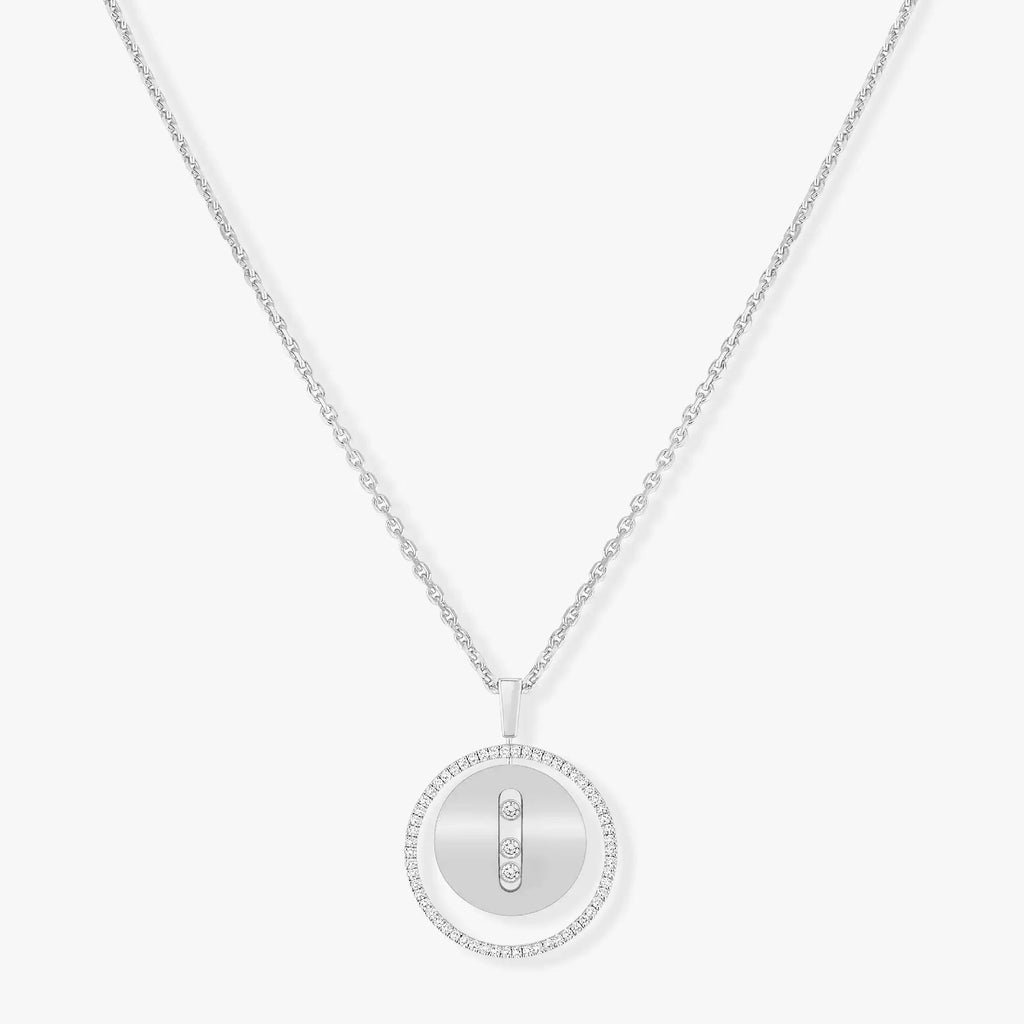 [Solara jewelry]ラッキー ムーブ MM シルバーダイヤモンド ネックレス