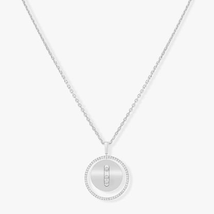 [Solara jewelry]ラッキー ムーブ MM シルバーダイヤモンド ネックレス