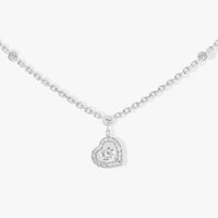 [Solara jewelry]JOY HEART DIAMOND NECKLACE