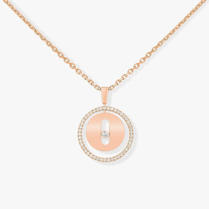 [Solara jewelry]LUCKY MOVE PM HALSKETTE ROSÉGOLD DIAMANT