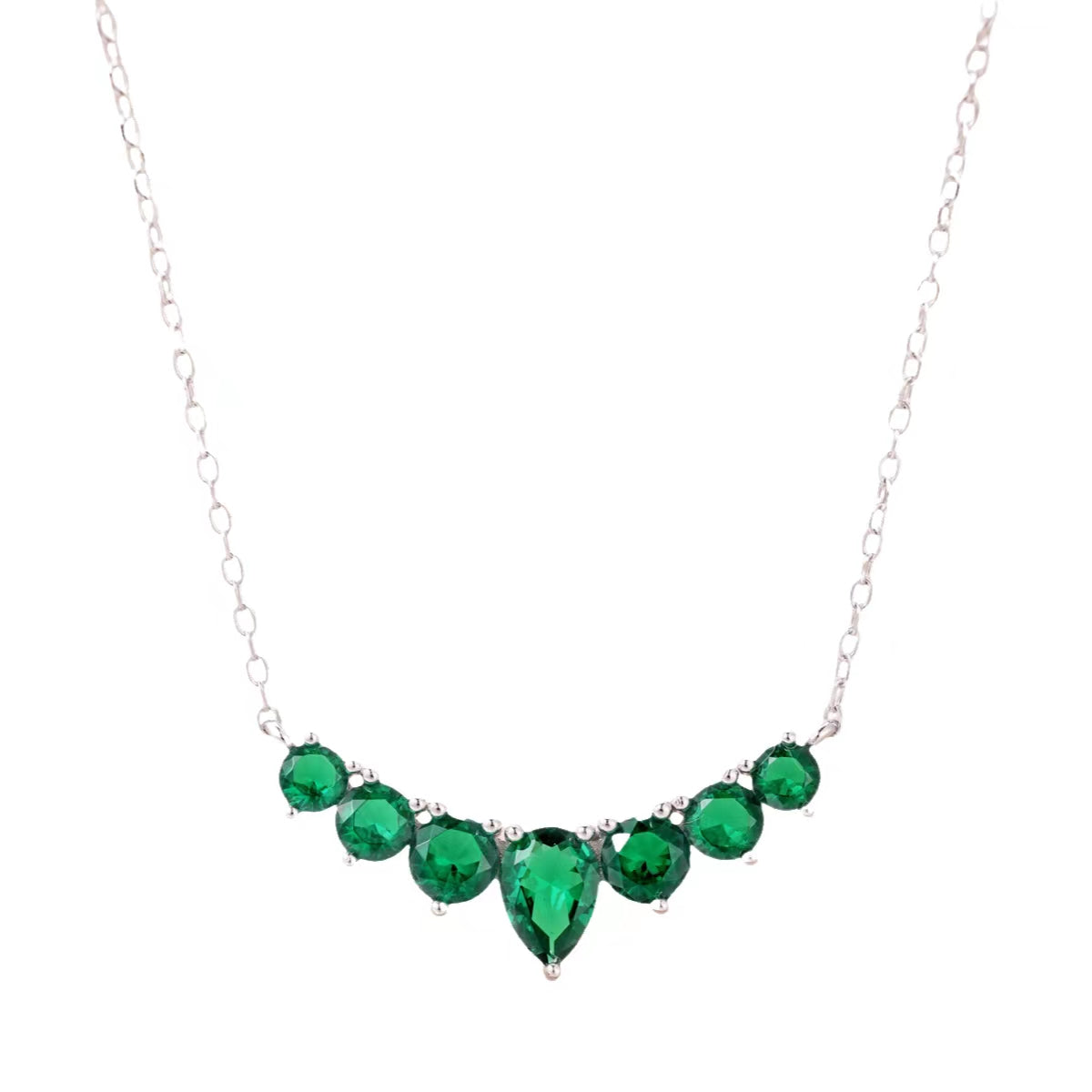 [Solara Jewelry ]可憐なカラフルハートネックレス