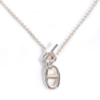 [Solara Jewelry ]HM CHAINE D'ANCRE PENDANT NECKLACE STERLING SILVER