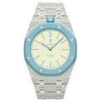 Royal Oak Pop Exclusive Bioceramic Case & Bioceramic Strap Full Diamond