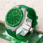 Royal Oak Pop Exclusive Steel Case With Diamond(Moissanite) & Silicone Strap