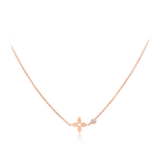 [ソララジュエリー]ブロッサムペンダント ピンクゴールド ダイヤモンド