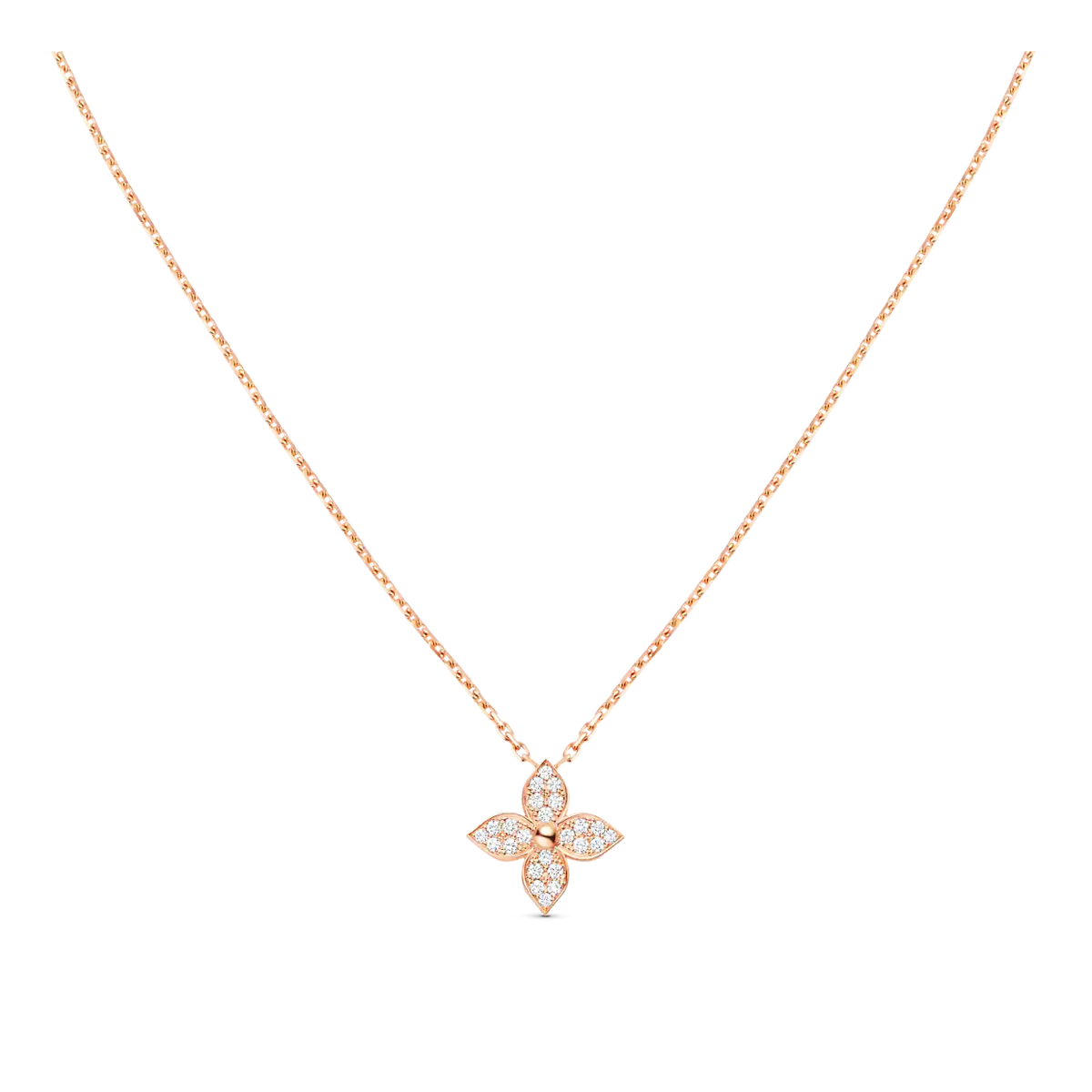 [Solara Jewelry ]STAR DIAMOND NECKALCE