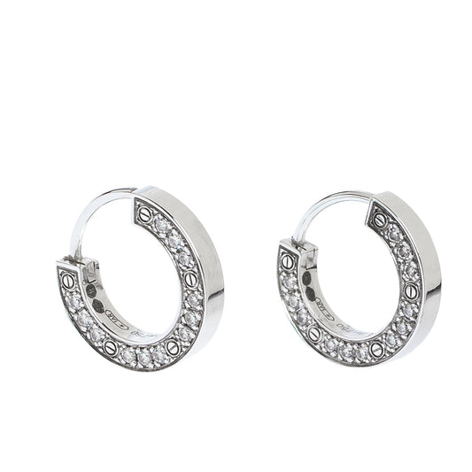 [Solara Jewelry ]LIEBES-DIAMANT-OHRRINGE